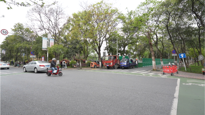 4月7日起，碧波路（园林路至塔桥路）分段实施交通限制通行