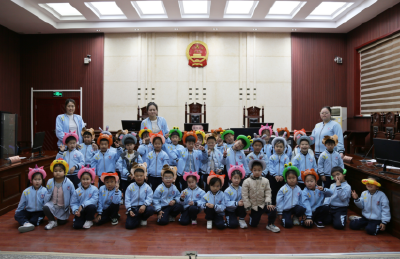 江陵：法院迎来“预备小学生”，法庭变身“规则启蒙课堂”