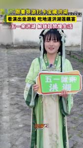 跟着导游打卡宝藏洪湖！看演出坐游船，吃地道洪湖莲藕宴