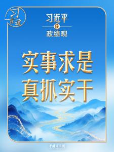 习近平谈政绩观 | 追求实实在在没有水分的发展