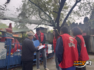 石首市南岳山森林公园管理所筑牢节日保障防线