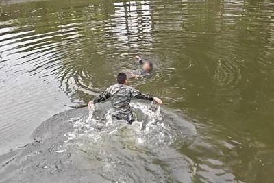 事发荆沙河桥，陈森，太帅了！