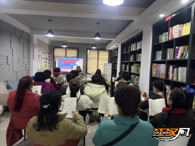 书香暖邻里 沙市区健康巷社区开展全民阅读活动