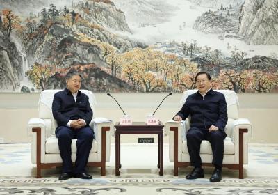 王忠林会见中国华能集团董事长温枢刚 加快电力建设 强化能源保障 为支点建设提供坚实支撑