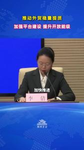 荆州市商务局党组成员、副局长 李倩：推动外贸稳量提质，加强平台建设，提升开放能级