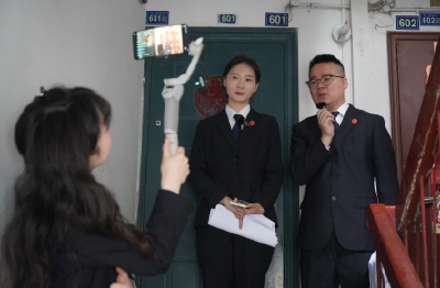 25万网友云监工，“法官来了”系列执行直播首场开播