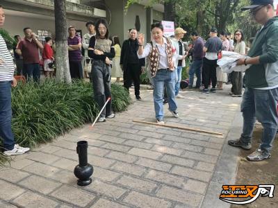 500盆鲜花免费送！荆州市中山公园绣球花展邀您“投壶赢花”欢度五一