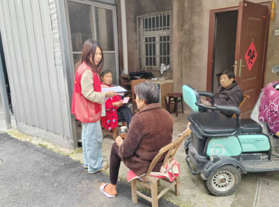荆州区荆西社区：情暖桑榆护银龄 网格宣传送健康