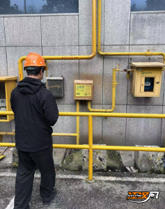 湖北特检院荆州分院开展中压燃气管道定期检验 筑牢城市供气安全防线