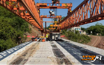 圆满收官！松滋卸洈旅游公路全线桥梁梁板安装全部完工