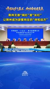 荆州市文化和旅游局党组书记、局长杨帆：荆州文旅“网红”变“长红” 让荆州成为游客向往的“诗和远方”