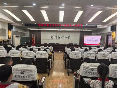 “典”润童心法伴成长 ——荆州实验小学开展民法典专题法治讲座