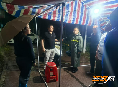 荆州区东城街道东桥社区：太湖港防汛点24小时筑牢安全防线