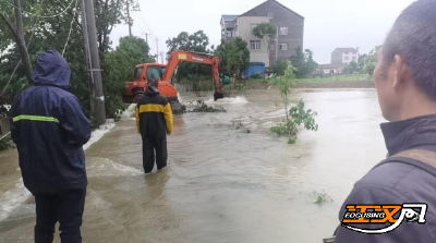 迎战强降雨 | 荆州高新区金凤社区：闻“汛”而动  逆风守护