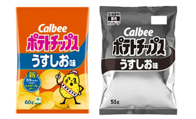 缺油少墨！卡乐比薯片包装变黑白