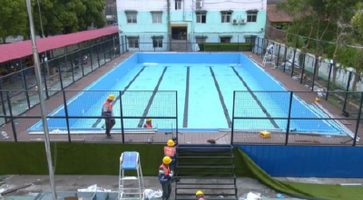 水花行动 | 江陵县资市镇公益泳池即将投用