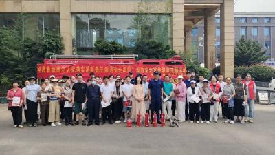 安全生产月 | 荆州区解放社区：以练筑防  开展专项消防应急演练活动