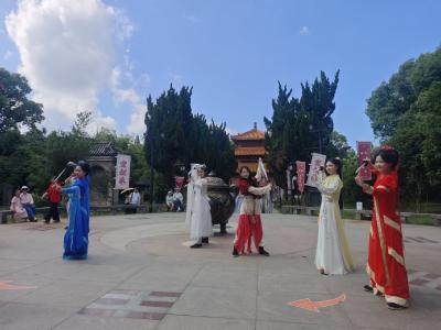 雨过天晴迎端午 荆州“灵剑山端午国潮游园会”火热开启