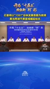 中共石首市委副书记、市人民政府市长罗勇：石首将以“1357”总体发展思路为统领，勇当两湖平原县域崛起标兵！