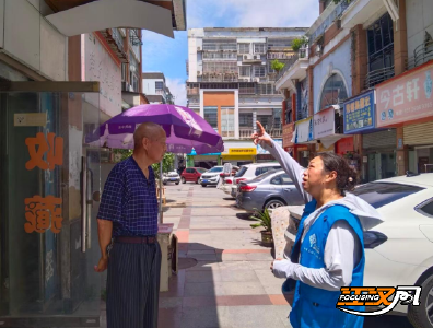 闻“风”而动！沙市区健康巷社区筑牢极端天气安全防线