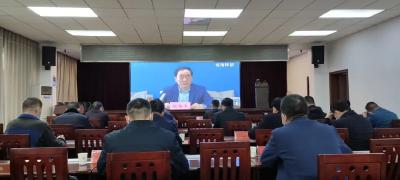 我市组织收看湖北省疫情防控指挥部视频调度会