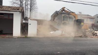 高陵镇月堤拐村：拆除违建“零容忍”，助力美丽乡村建设