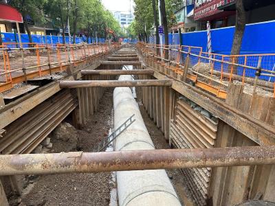 中心城区排水管网改扩建 缓解暴雨后城区积水问题