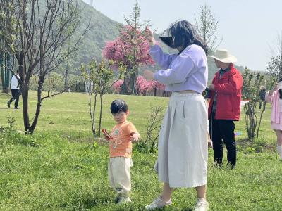 纸鸢迎风 筝飞起舞 桃源小镇开展风筝季活动