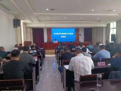 我市各乡镇办区召开推进乡村振兴有效衔接工作业务培训会