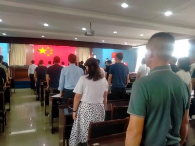 东升镇举行新任公务员宪法宣誓仪式