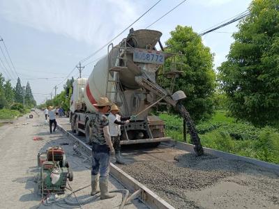 石首市久梅公路主体工程7月底完工