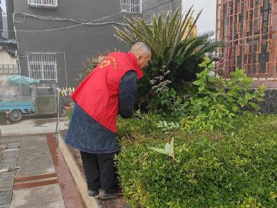 石首市小河口镇永安社区开展人居环境整治活动