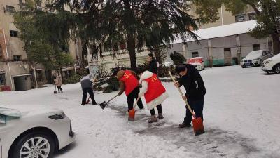 石首市供销合作社联合社： 机关干部齐上阵 清冰雪 暖民心