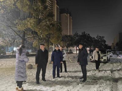 石首市市长付勇督办冰冻雨雪灾害天气防范应对工作