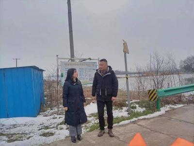 石首市领导到农投公司东双湖开展河湖长制巡查工作