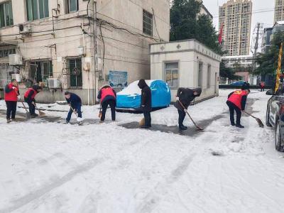 石首市洲滩管护中心：“铲雪除冰”再行动