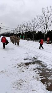 石首市横沟市镇：扫冰除雪齐上阵，以“动”制“冻”保畅通