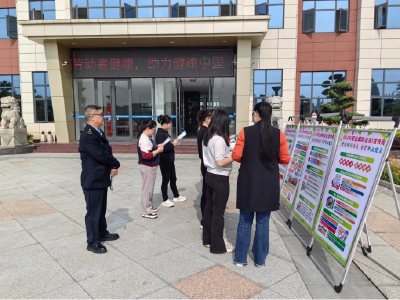 石首市卫生健康执法大队大力开展全国第22个《职业病防治法》宣传周活动