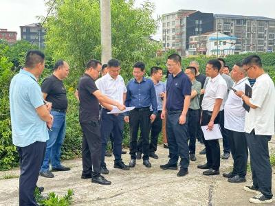 石首市市长付勇带队开展双征项目5月份“逢五调度”工作