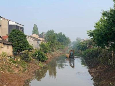 石首市南口镇陈币桥村：大力开展污染防治“清渠洁岸·共同缔造”活动