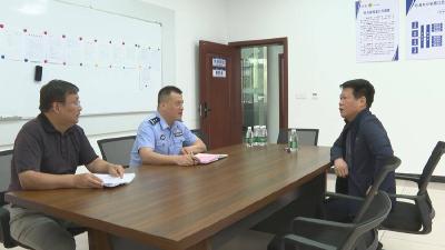 石首市领导赴江北督导群众安全感提升工作