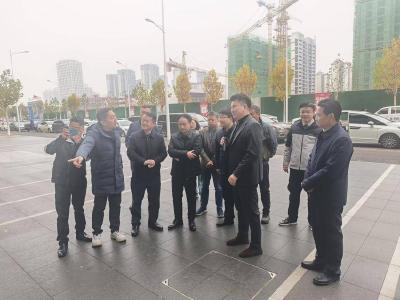 天门市考察学习石首市公园城市及超低能耗社区建设工作