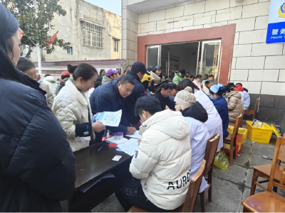 石首市东升镇卫生院为基层群众提供早期肝癌筛查服务