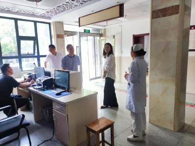 石首市急救中心开展五一假期安全生产督导检查