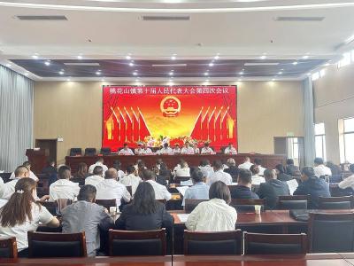 石首市桃花山镇第十届人民代表大会第四次会议召开
