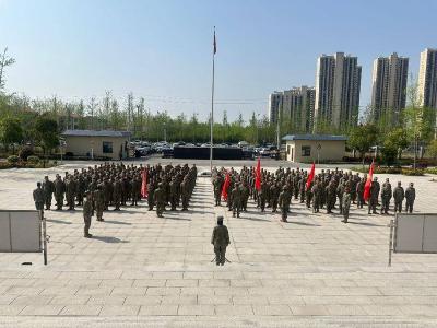 2025年度民兵点验大会举行