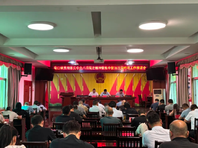 石首市南口镇召开专题会议推进违规吃喝问题专项整治工作