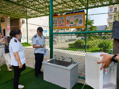 石首市东升镇卫生院开展卫生防疫督查进校园活动