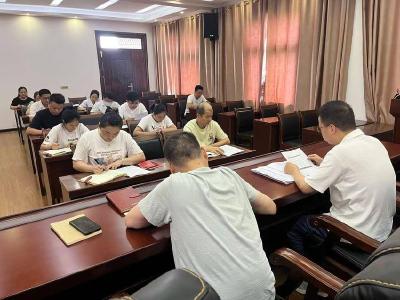 石首市桃花山镇卫生院开展廉政党课 筑牢廉洁行医防线