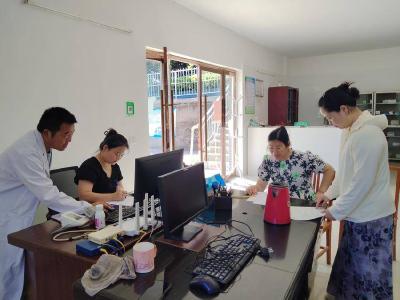 石首市调关镇卫生院开展村卫生室基本公共卫生服务督导检查